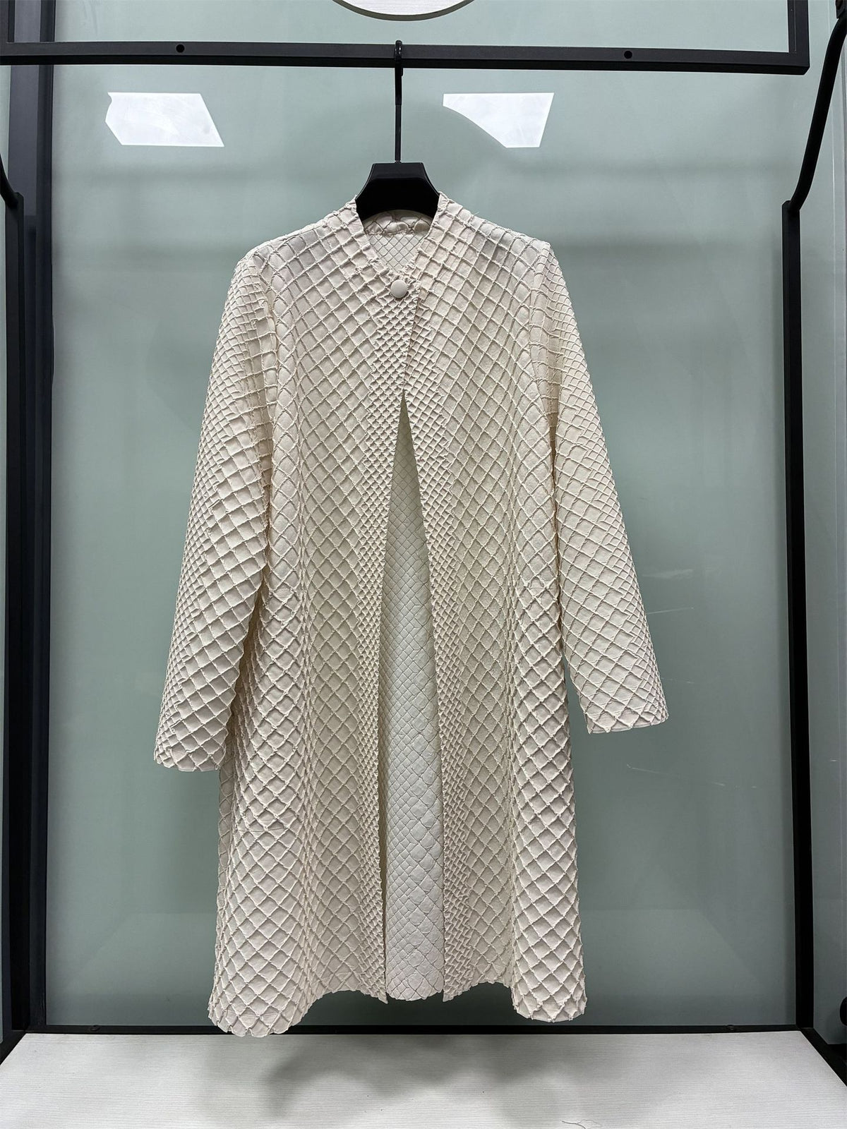 Maeve Lattice Duster - Cream