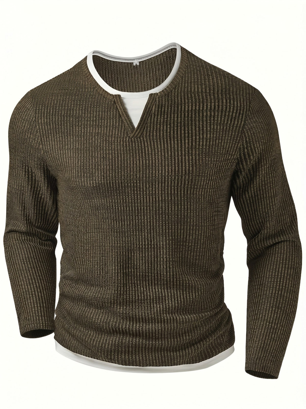 Remy Notch Top - Olive