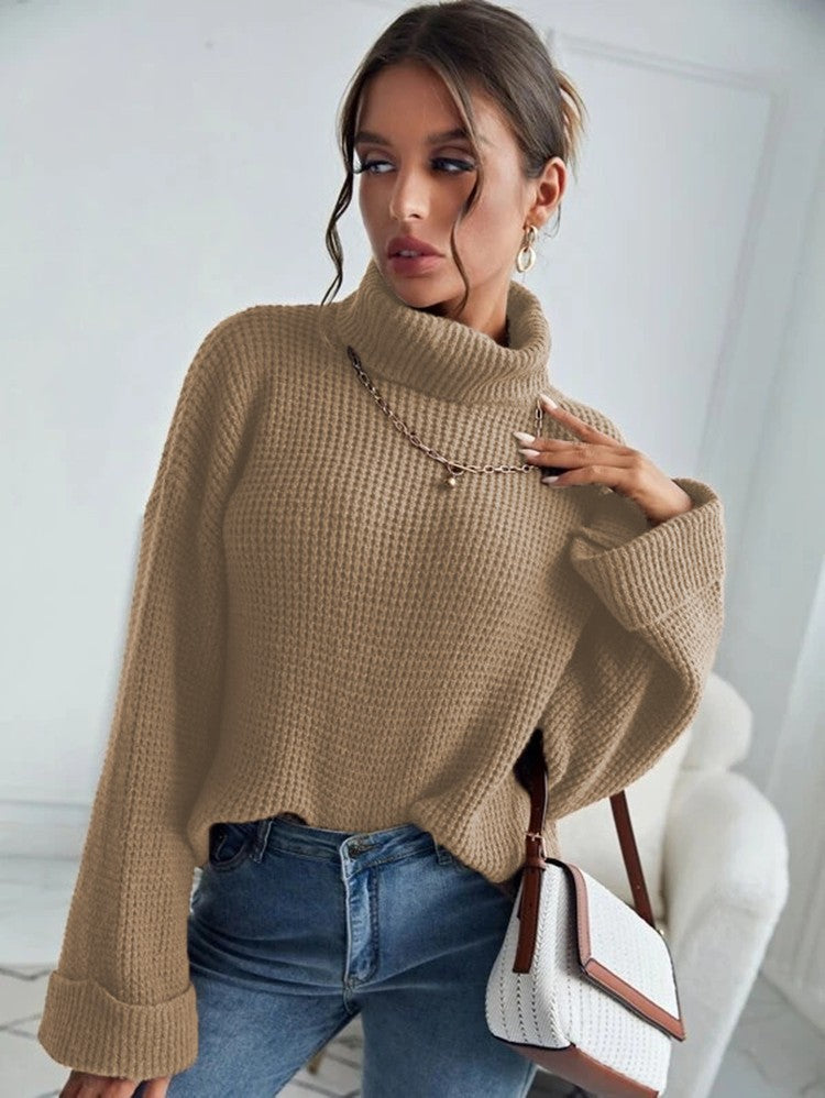 Harlow Knit Pullover — Brown