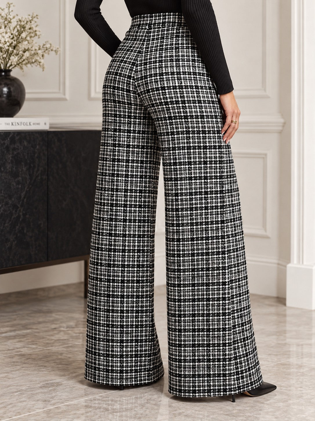 Thea Sailor Trouser - Black