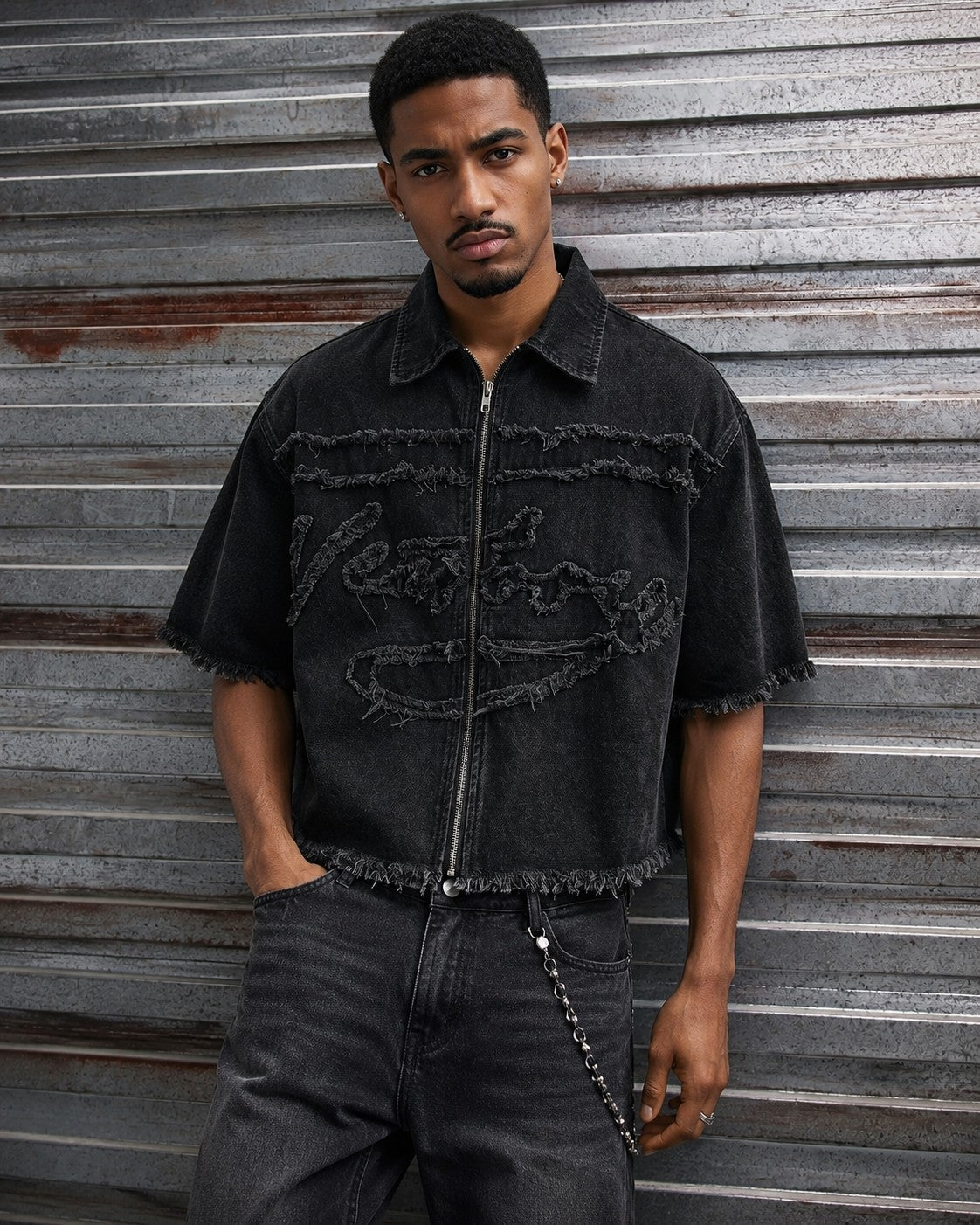 Knox Zip Jacket — Black