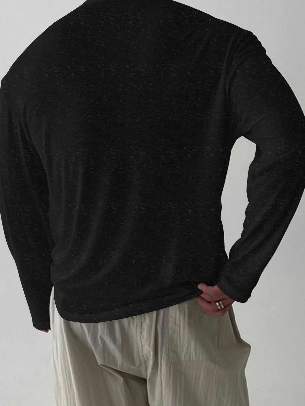 Cassian Slub Shirt - Black