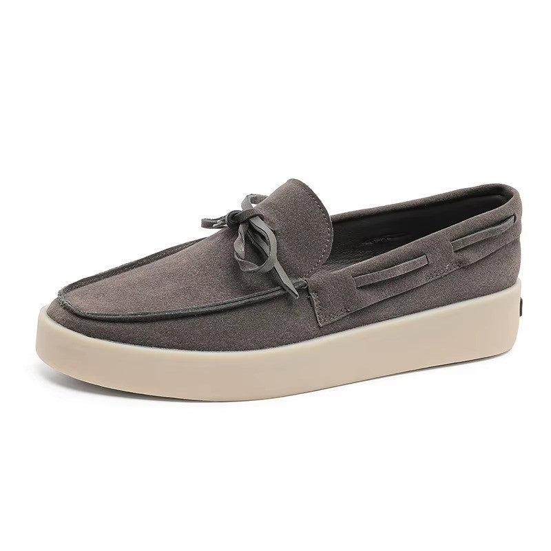 Reed Platform Loafer - Grey