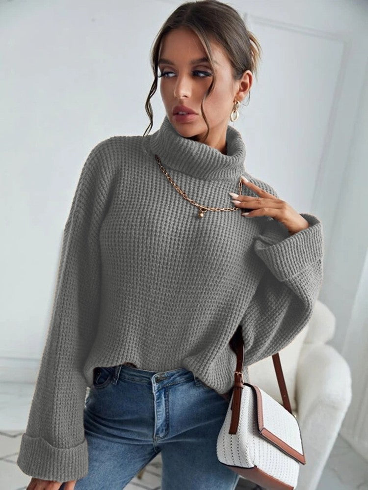 Harlow Knit Pullover — Grey