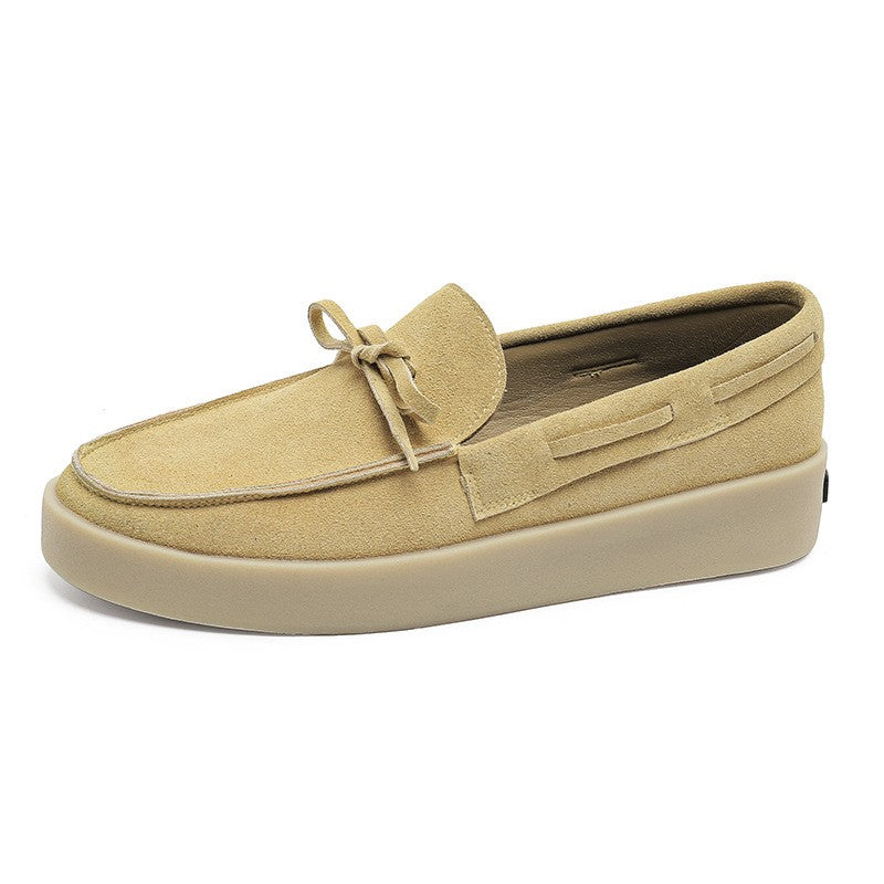 Reed Platform Loafer - Tan