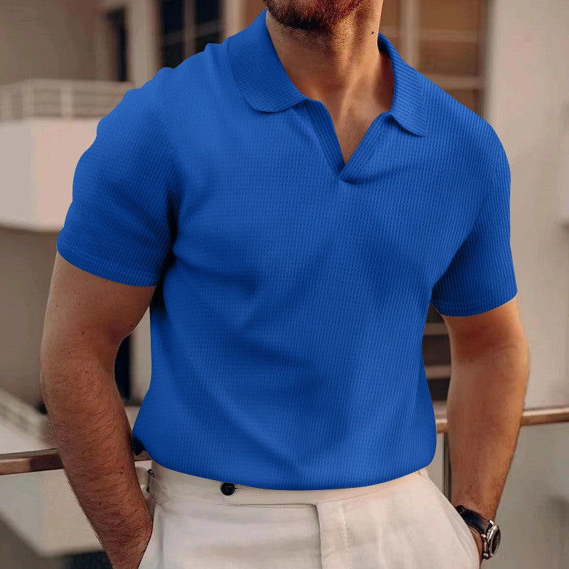 Remy Rib Polo - Blue