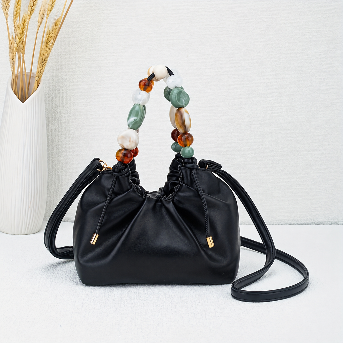 Bianca Ruched Bag