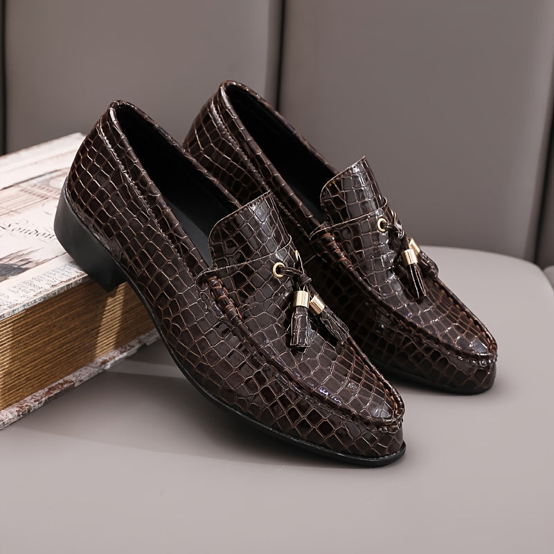 Croc Tassel Loafer