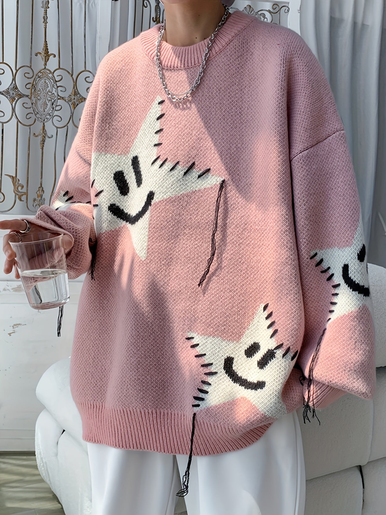 Star Tassel Sweater