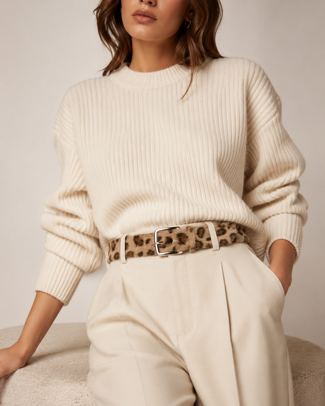 Azra Plush Belt