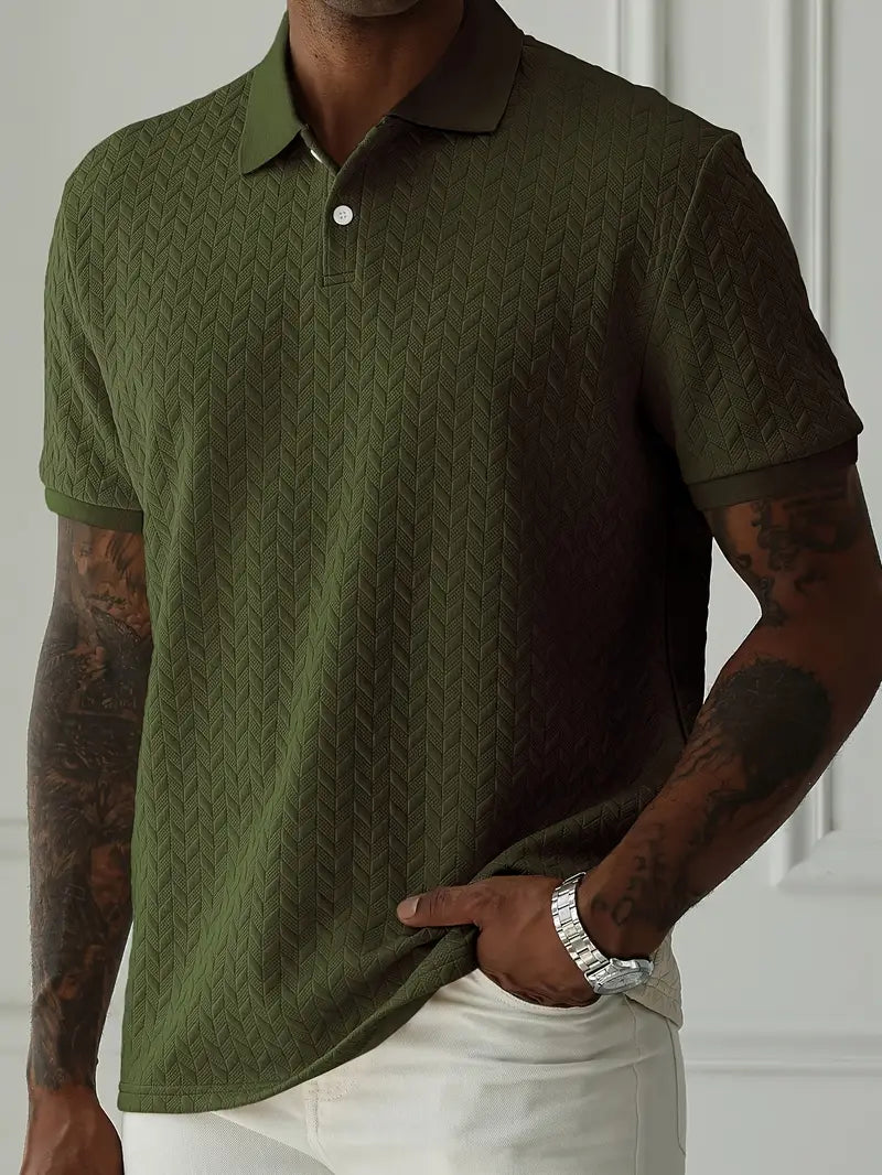 Ellison & Fitz Textured Polo