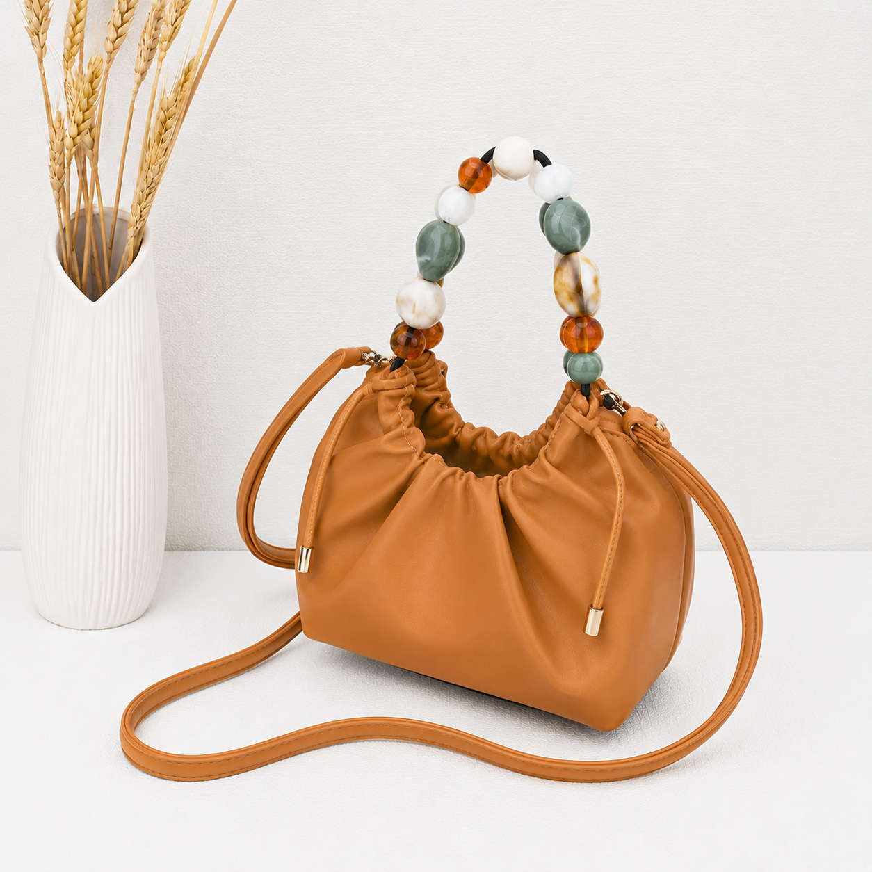 Bianca Ruched Bag