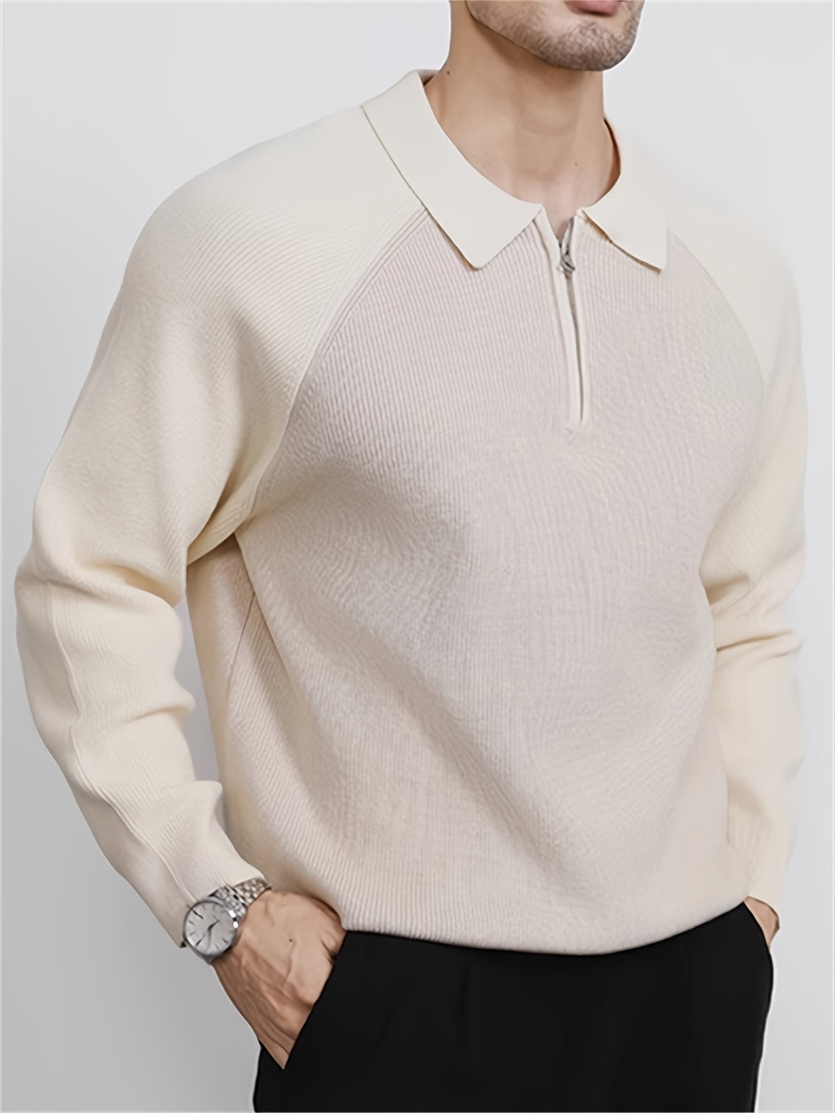 Hayes Zip Polo