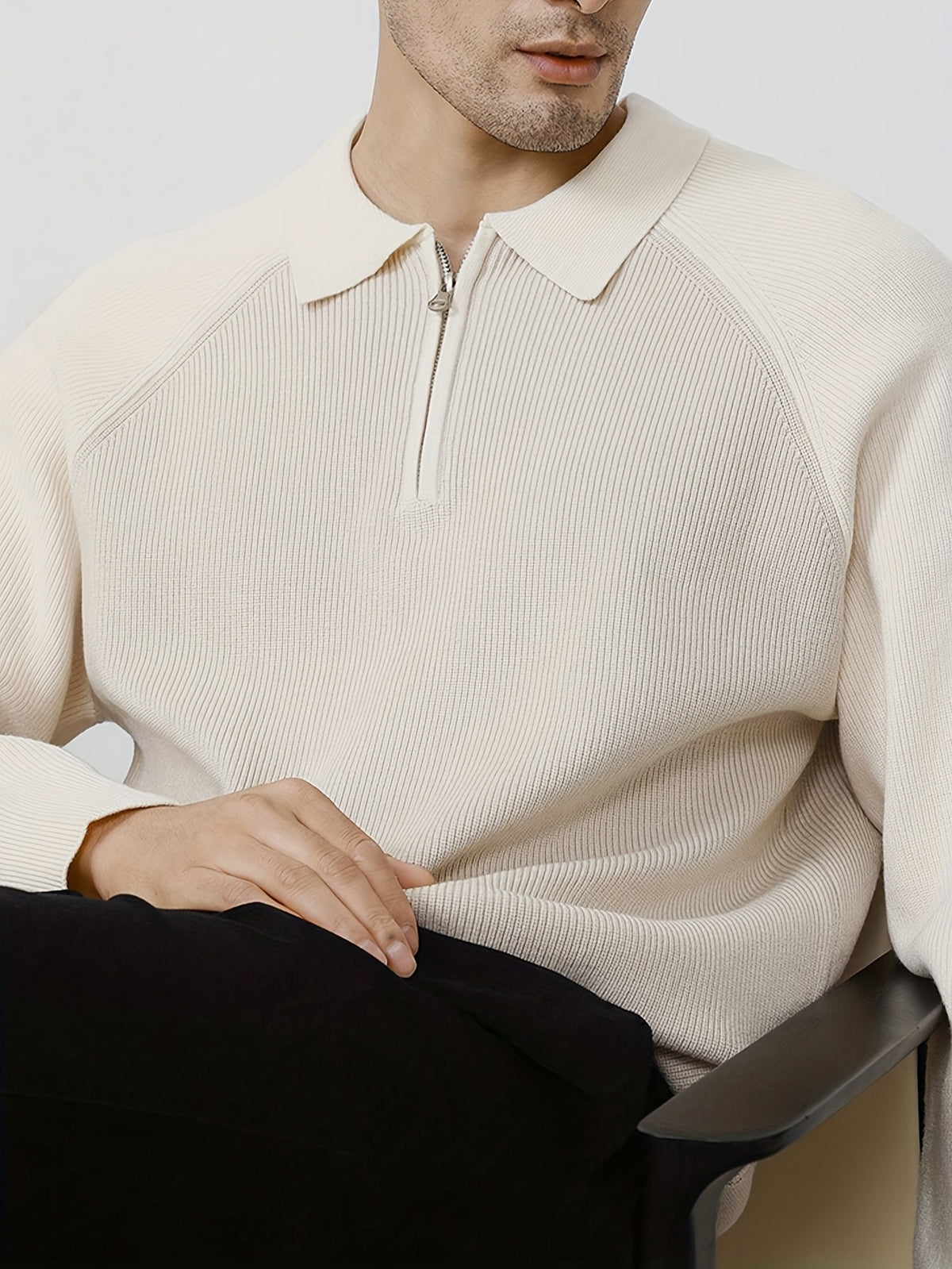 Hayes Zip Polo