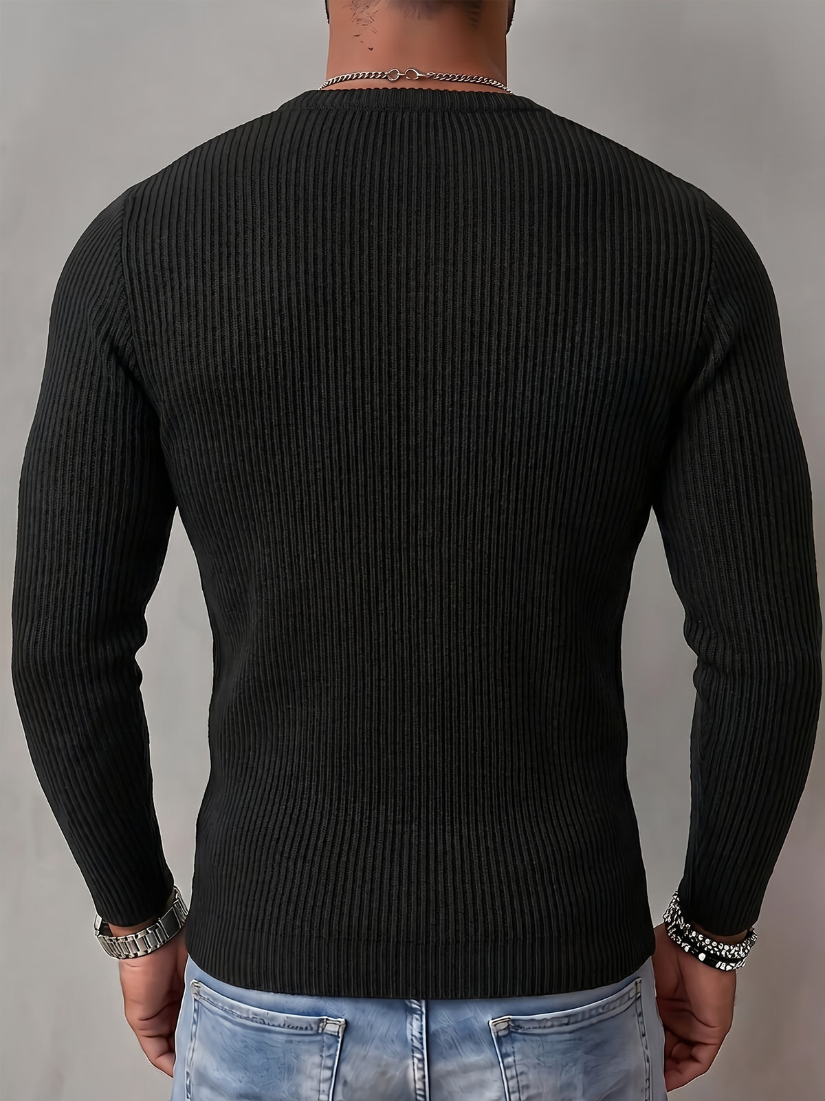 Enzo Button Knit