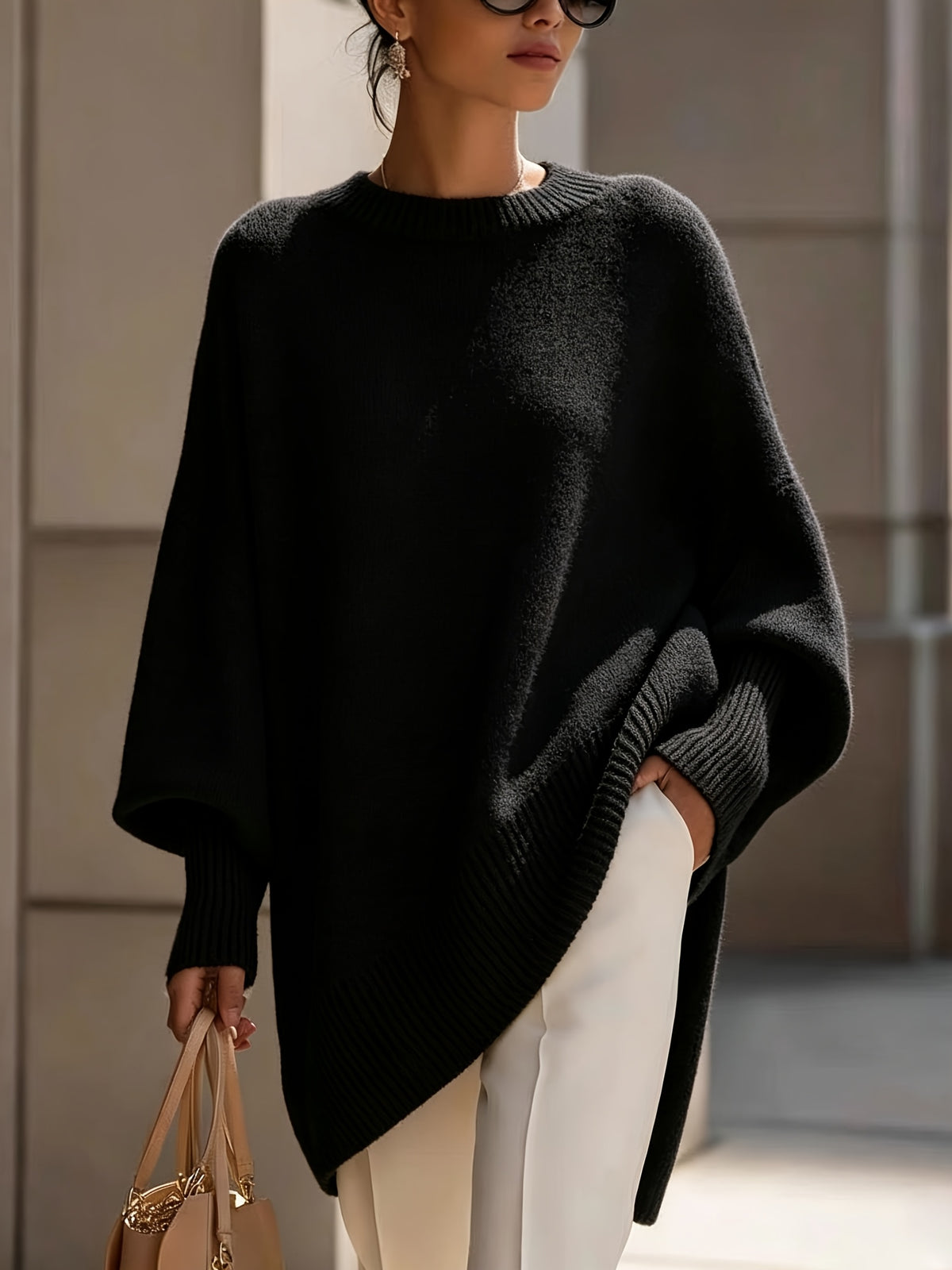 Maris Drape Sweater