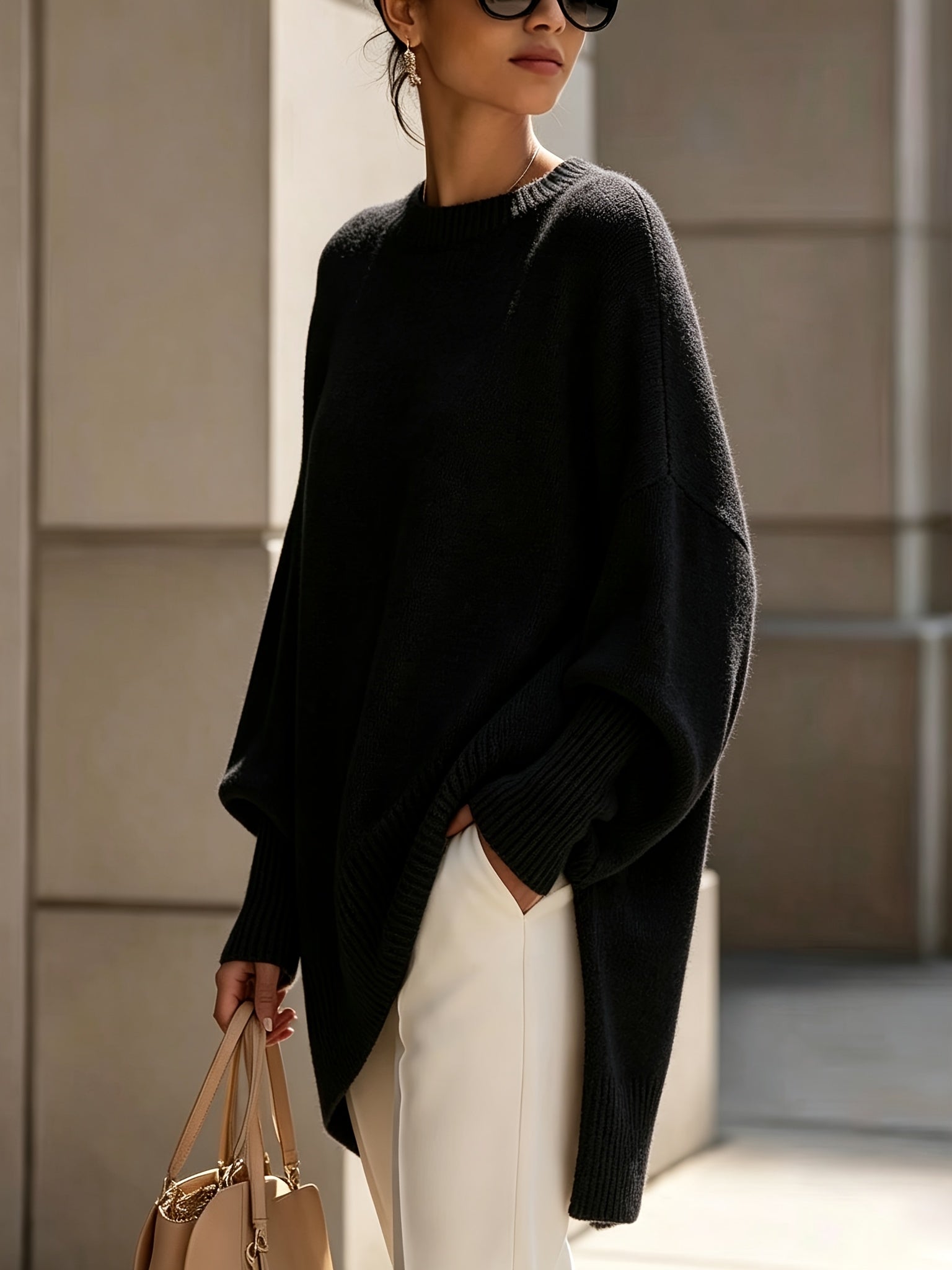 Maris Drape Sweater