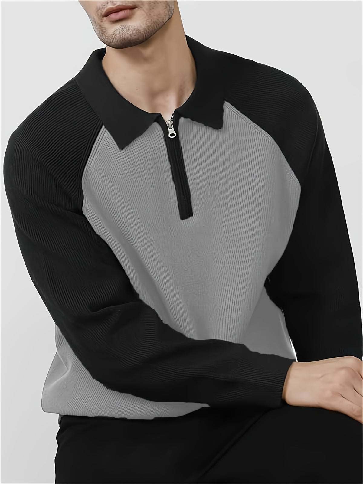 Hayes Zip Polo