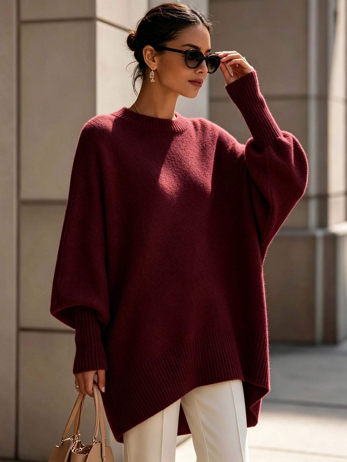 Maris Drape Sweater