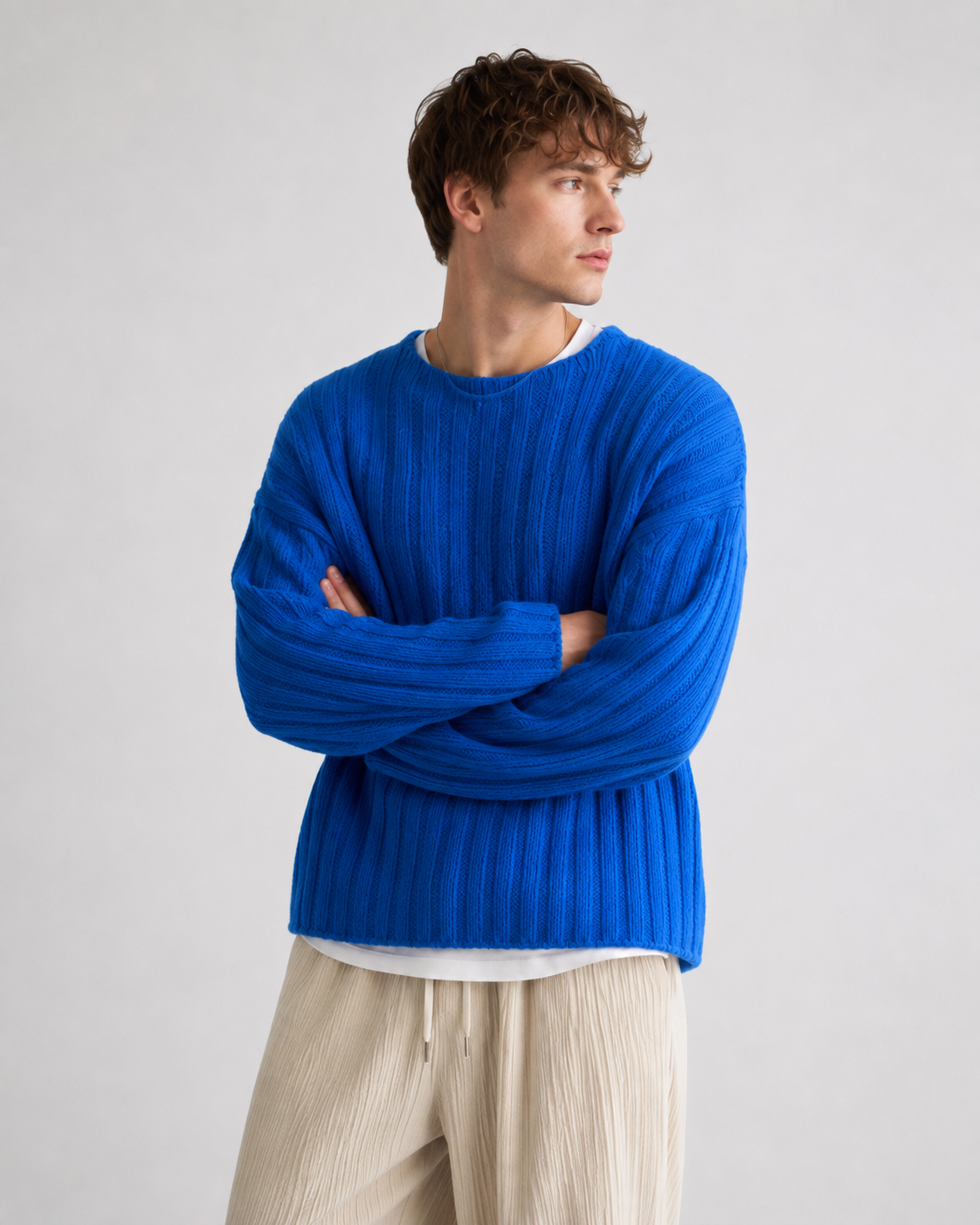 Evren Textured Sweater