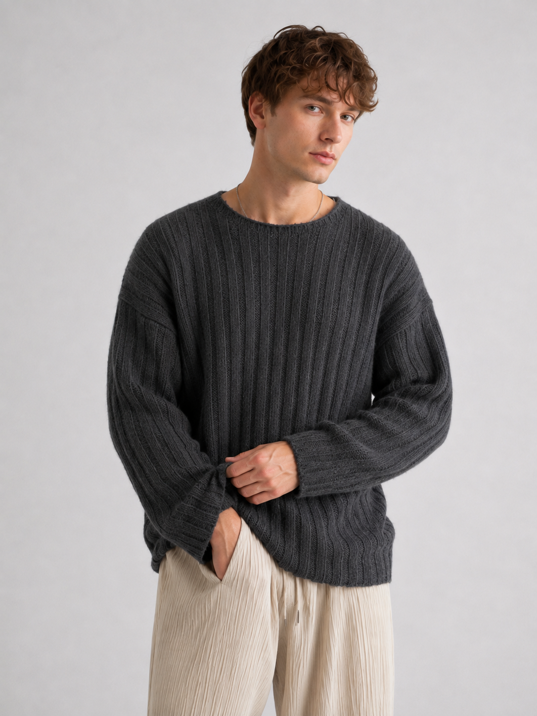 Evren Textured Sweater