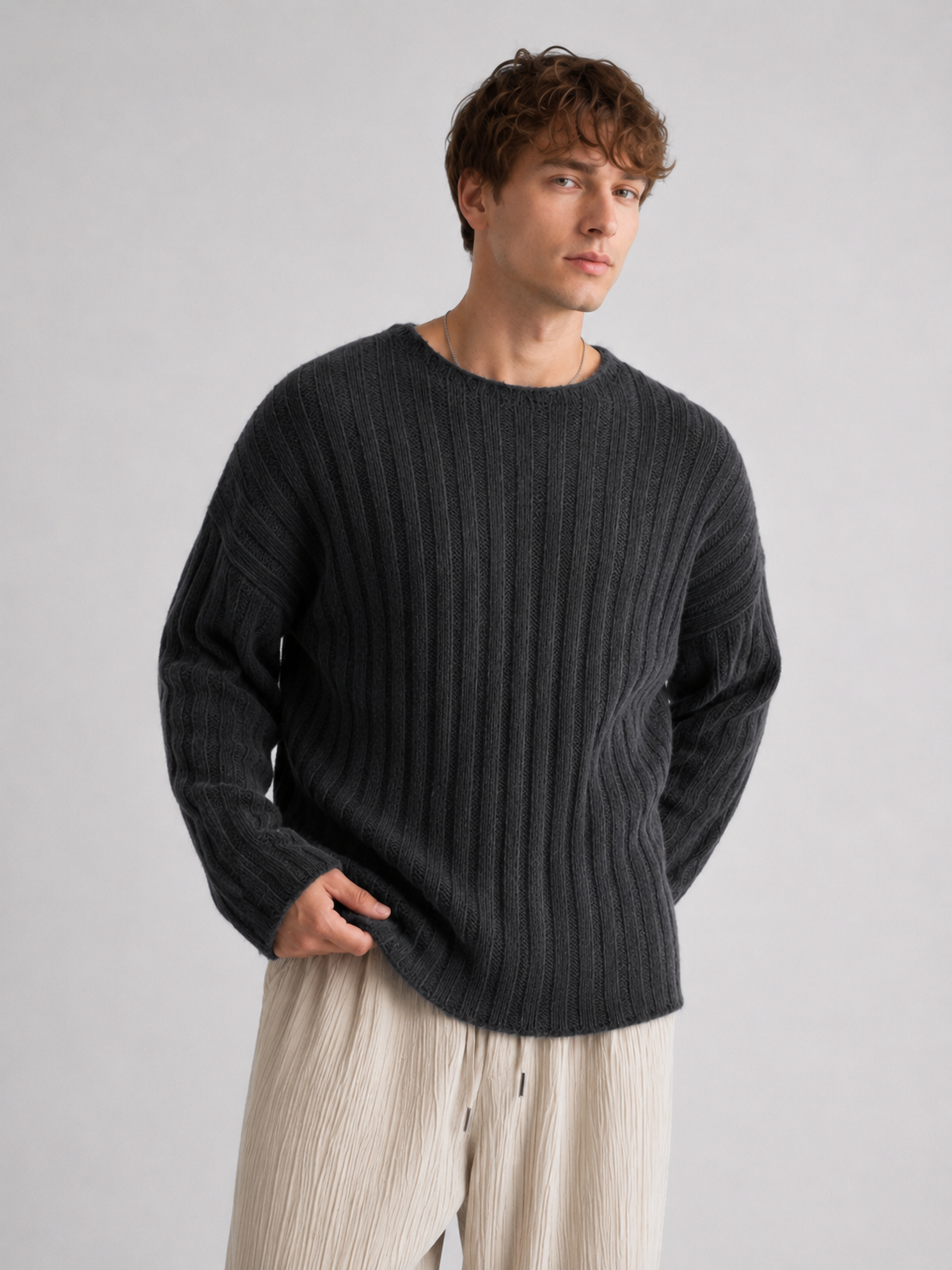 Evren Textured Sweater