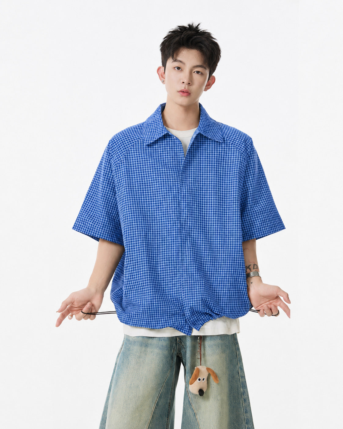 Kael Grid Shirt