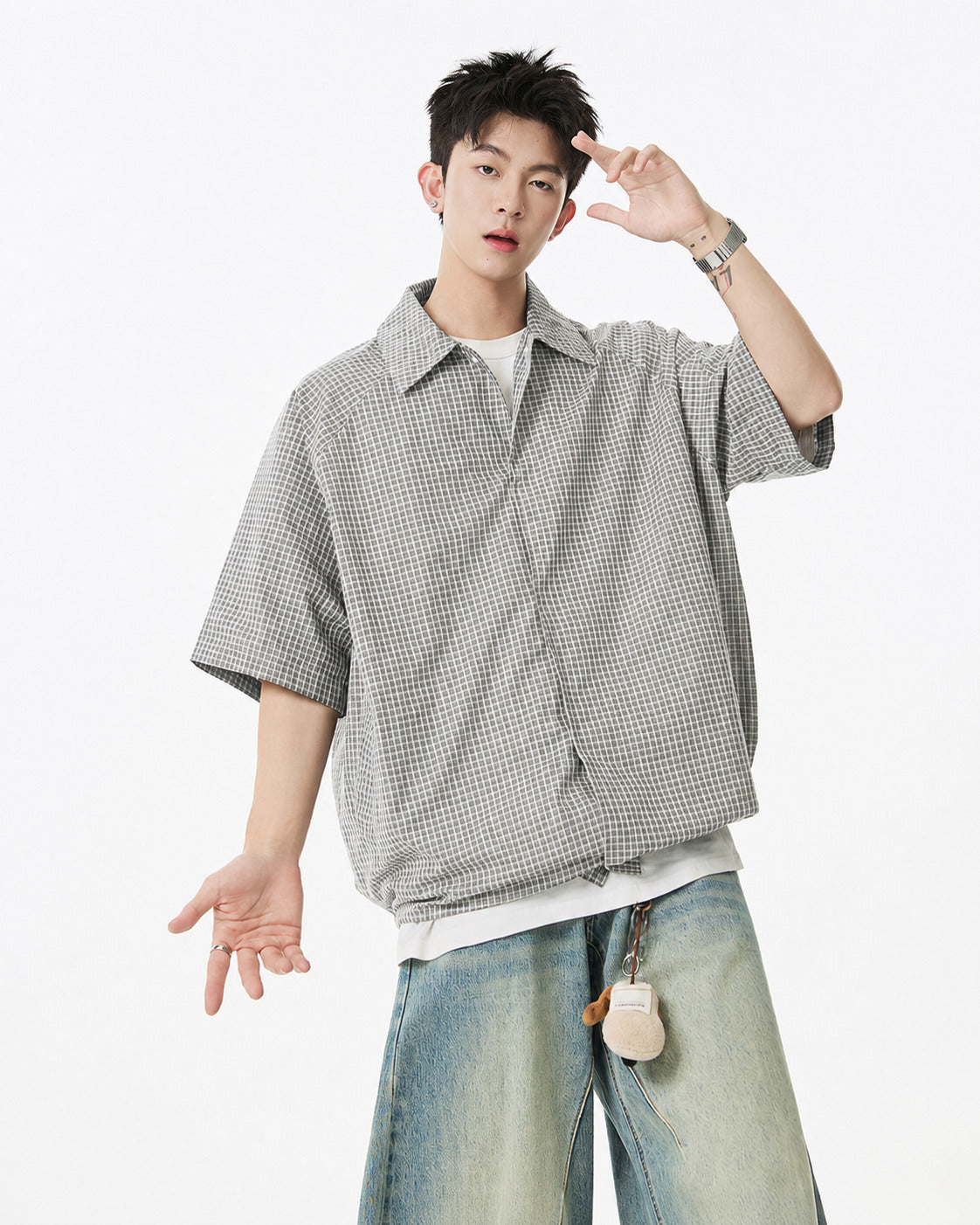 Kael Grid Shirt