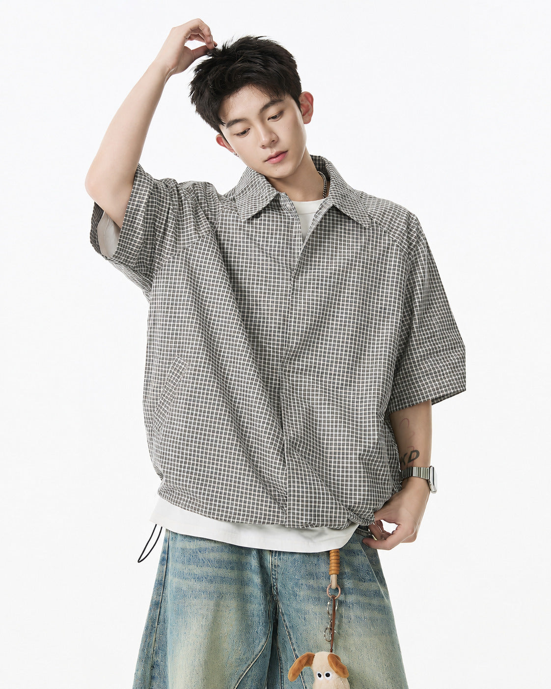 Kael Grid Shirt