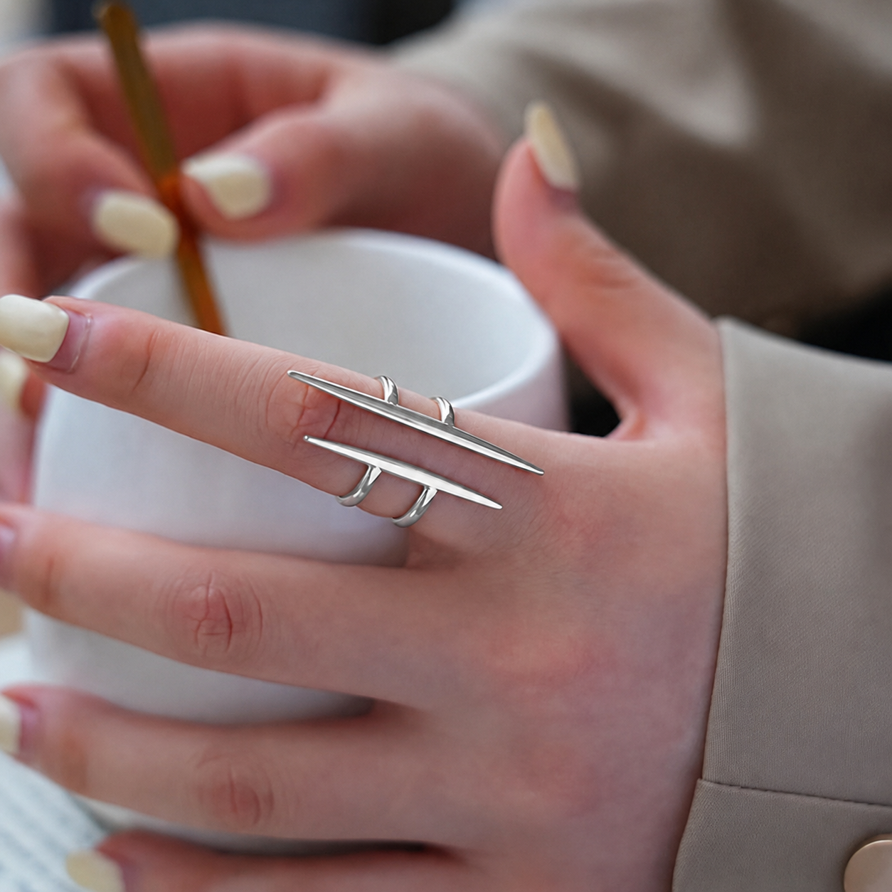 Alba Double Ring