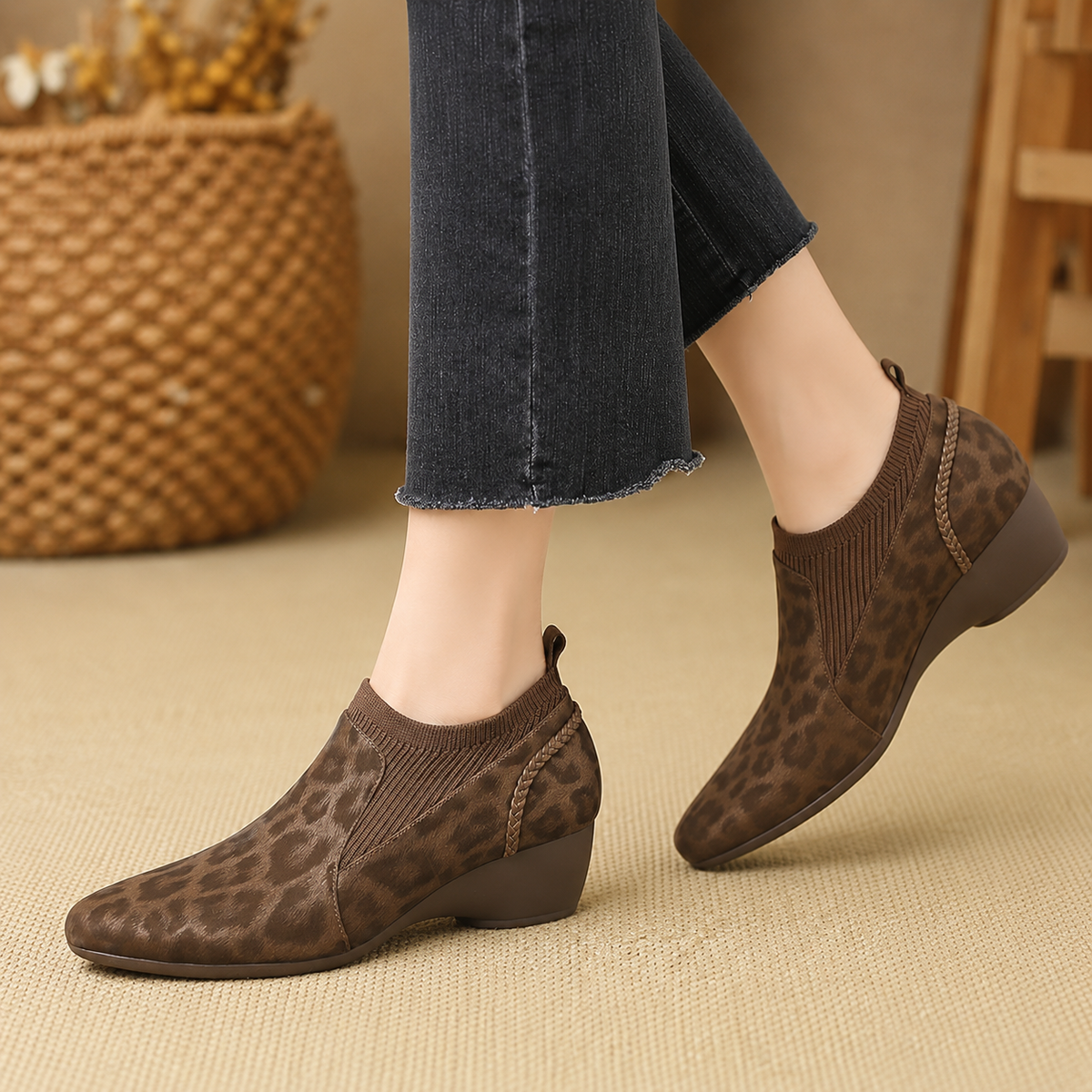Leona Leopard Boot