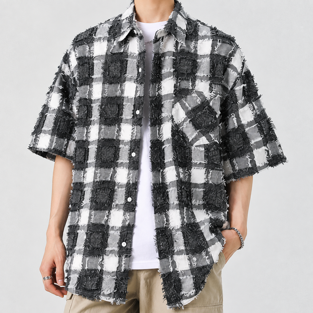 Rocco Button Top