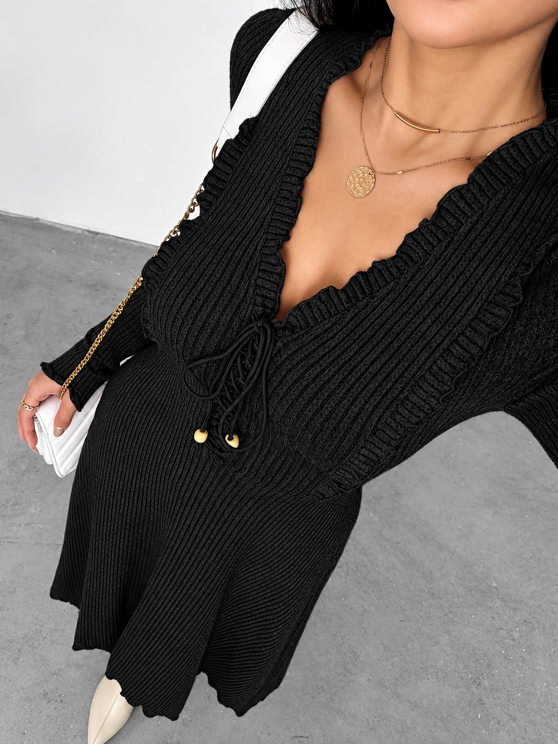 Calista Rib Dress