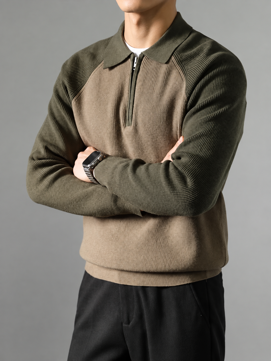 Hayes Zip Polo