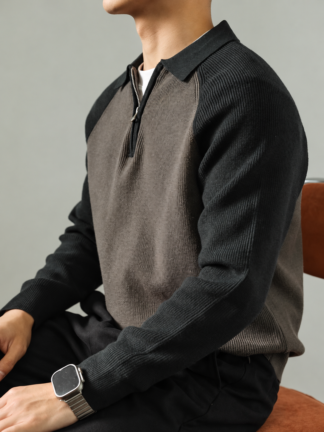 Hayes Zip Polo