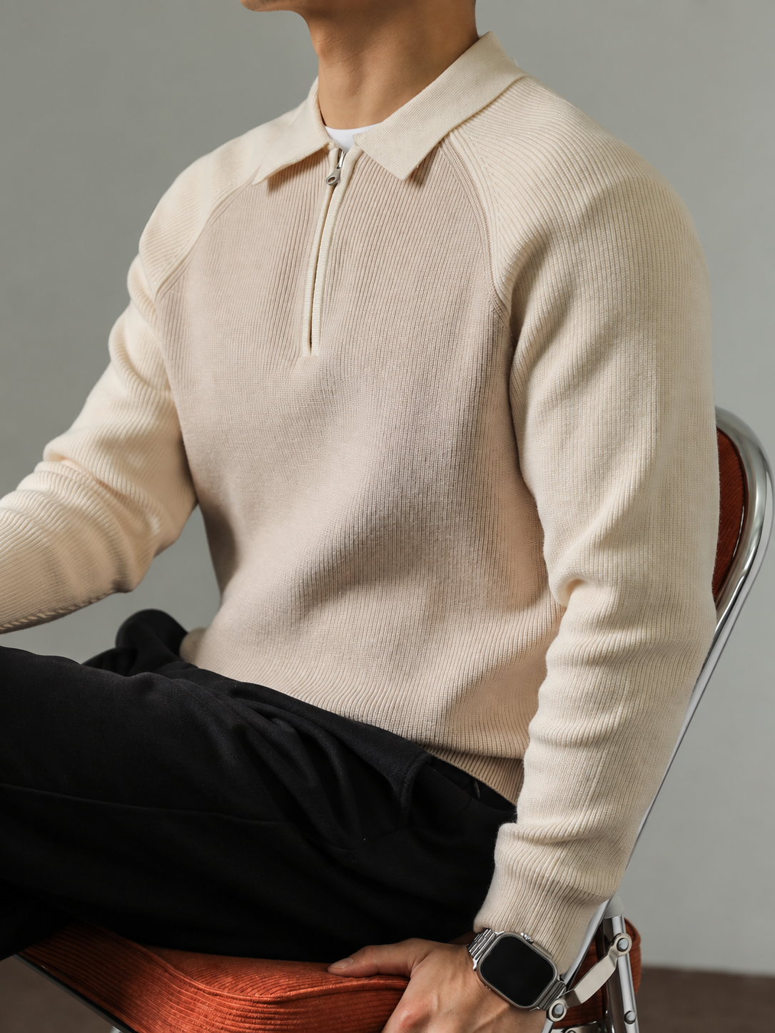 Hayes Zip Polo