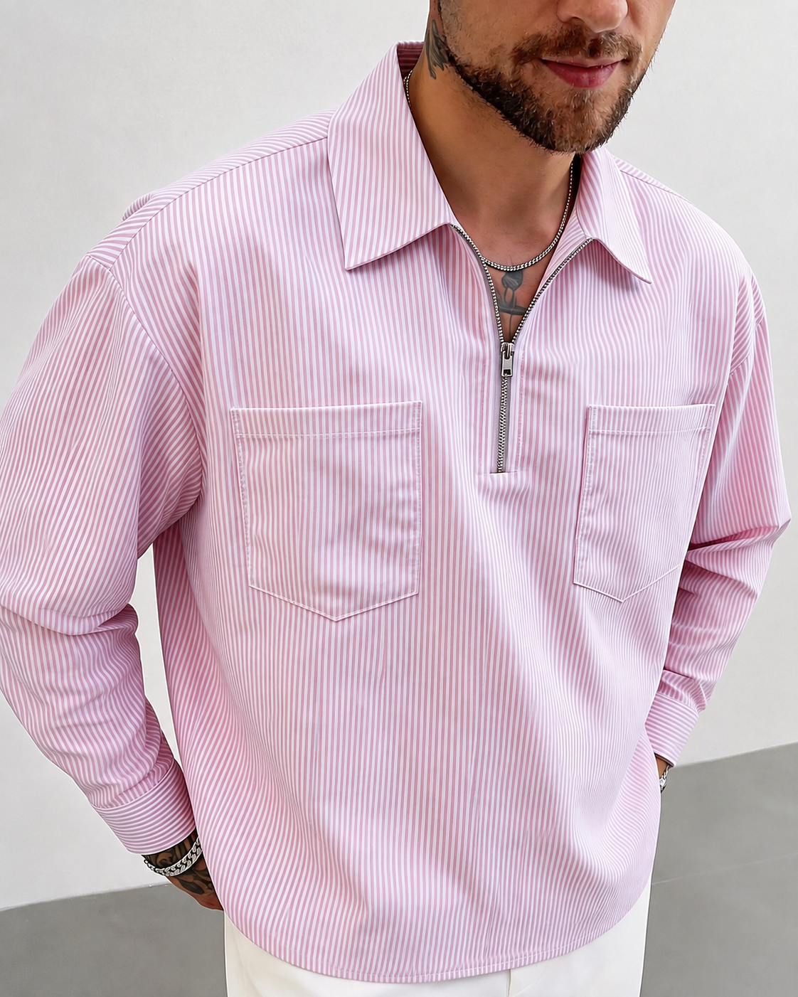 Zilas Stripe Polo