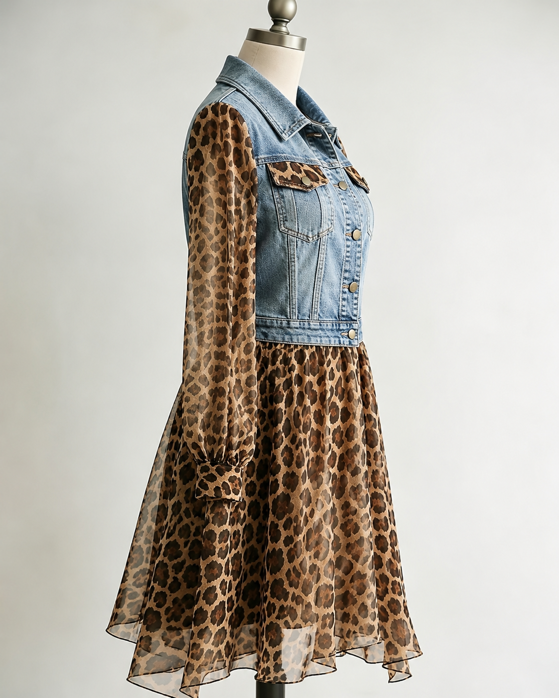 Milan Leopard Dress