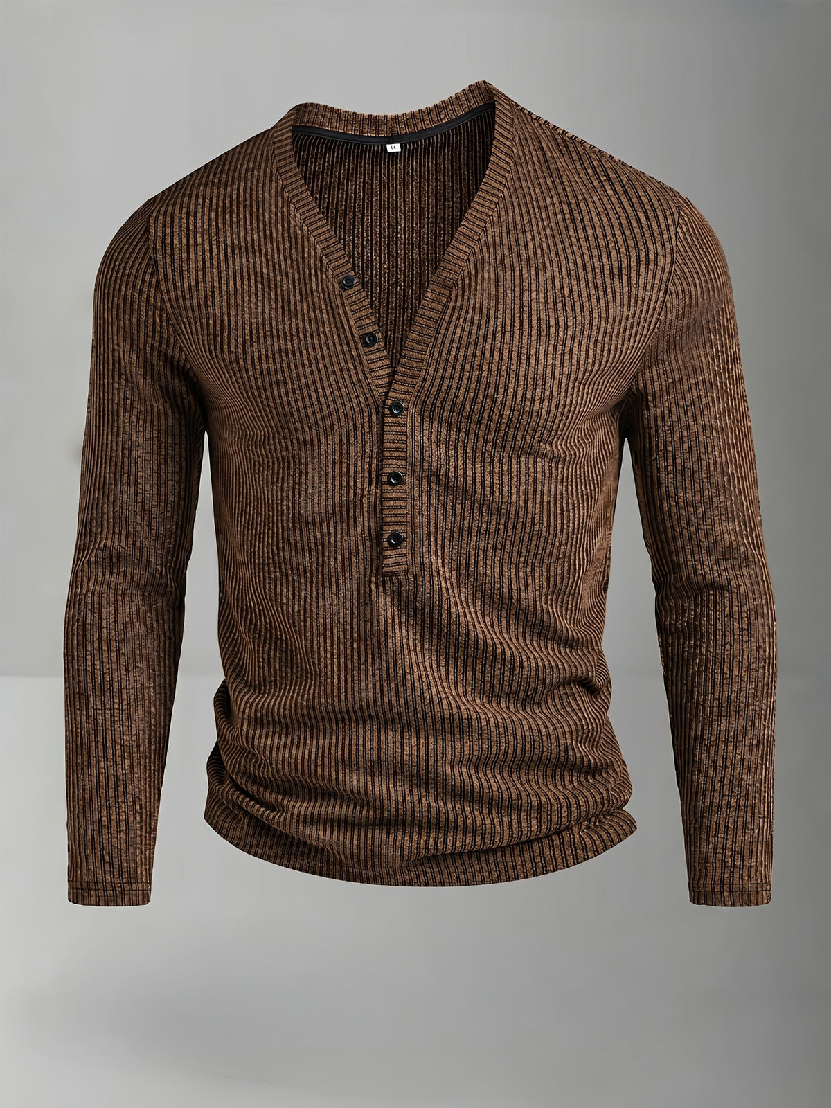 Enzo Button Knit
