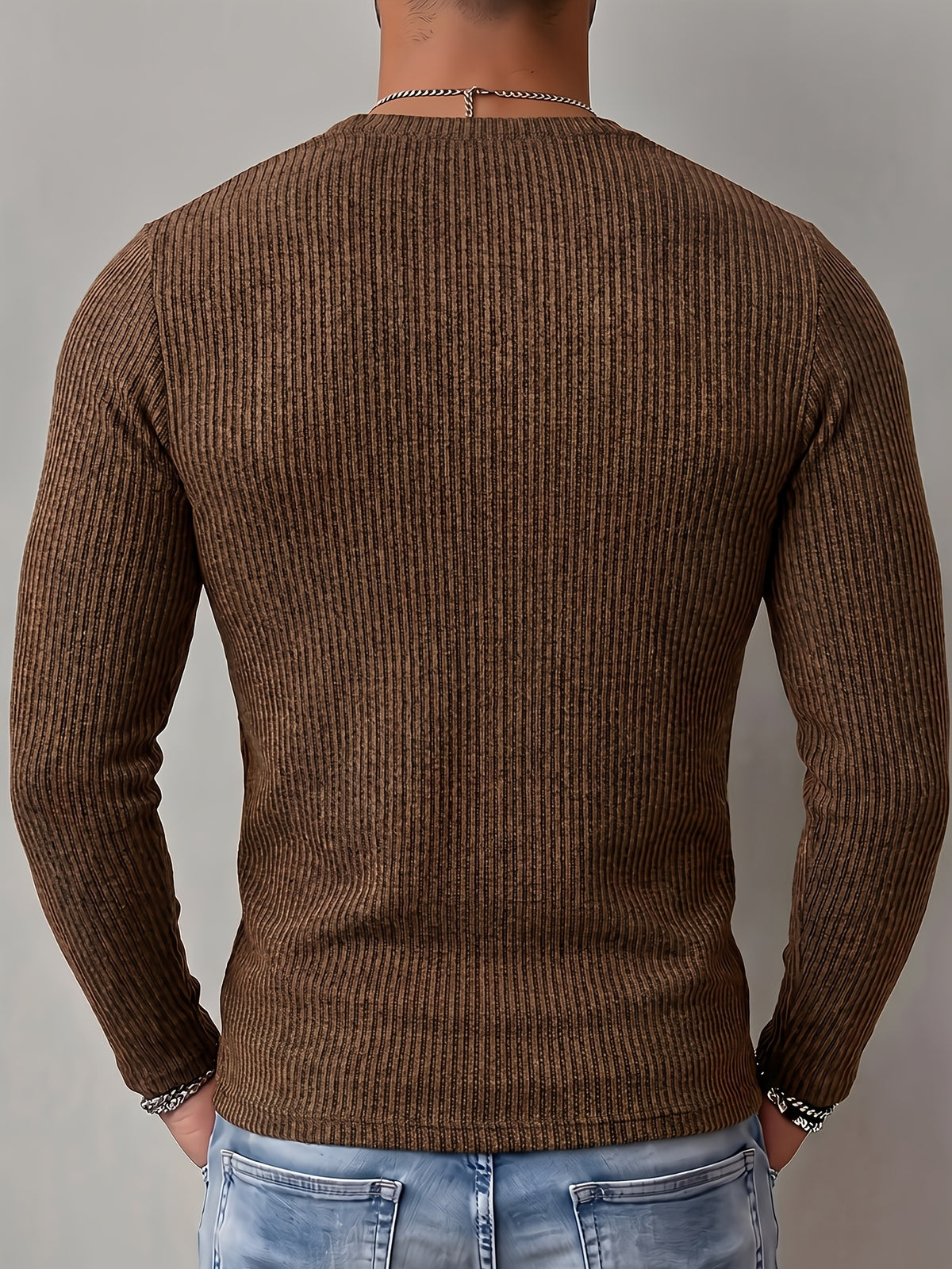 Enzo Button Knit