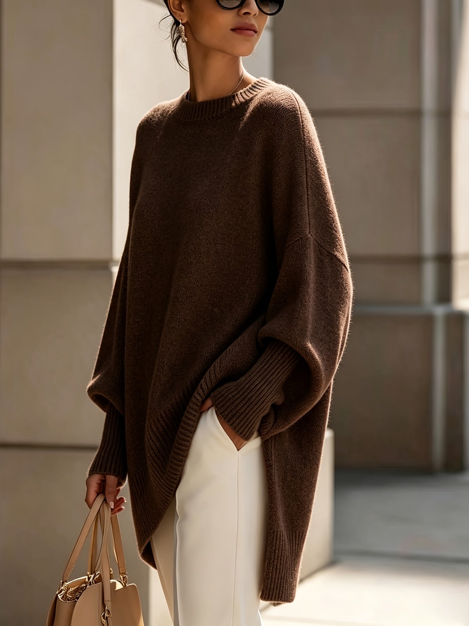 Maris Drape Sweater