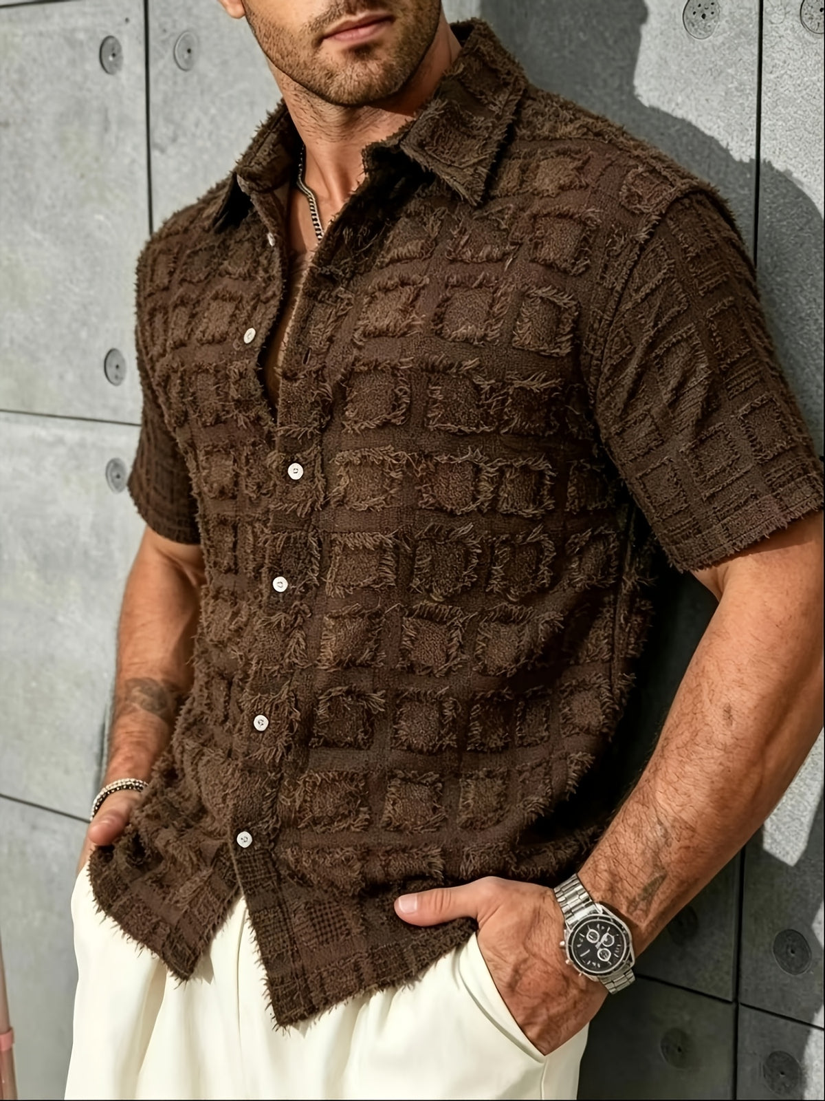 Rocco Button Top