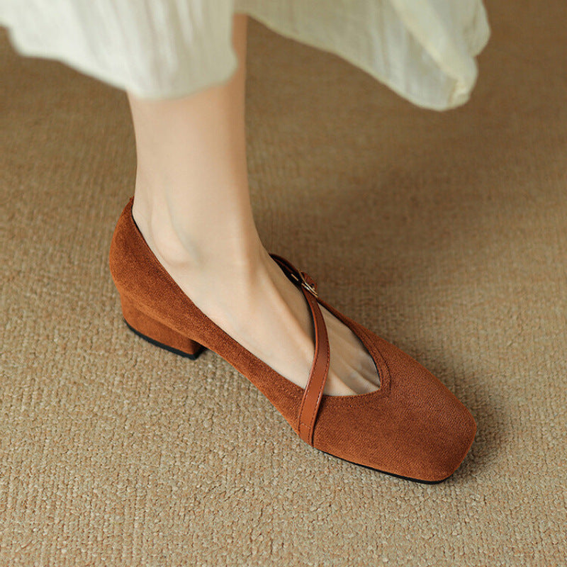 Vedas Suede Slippers