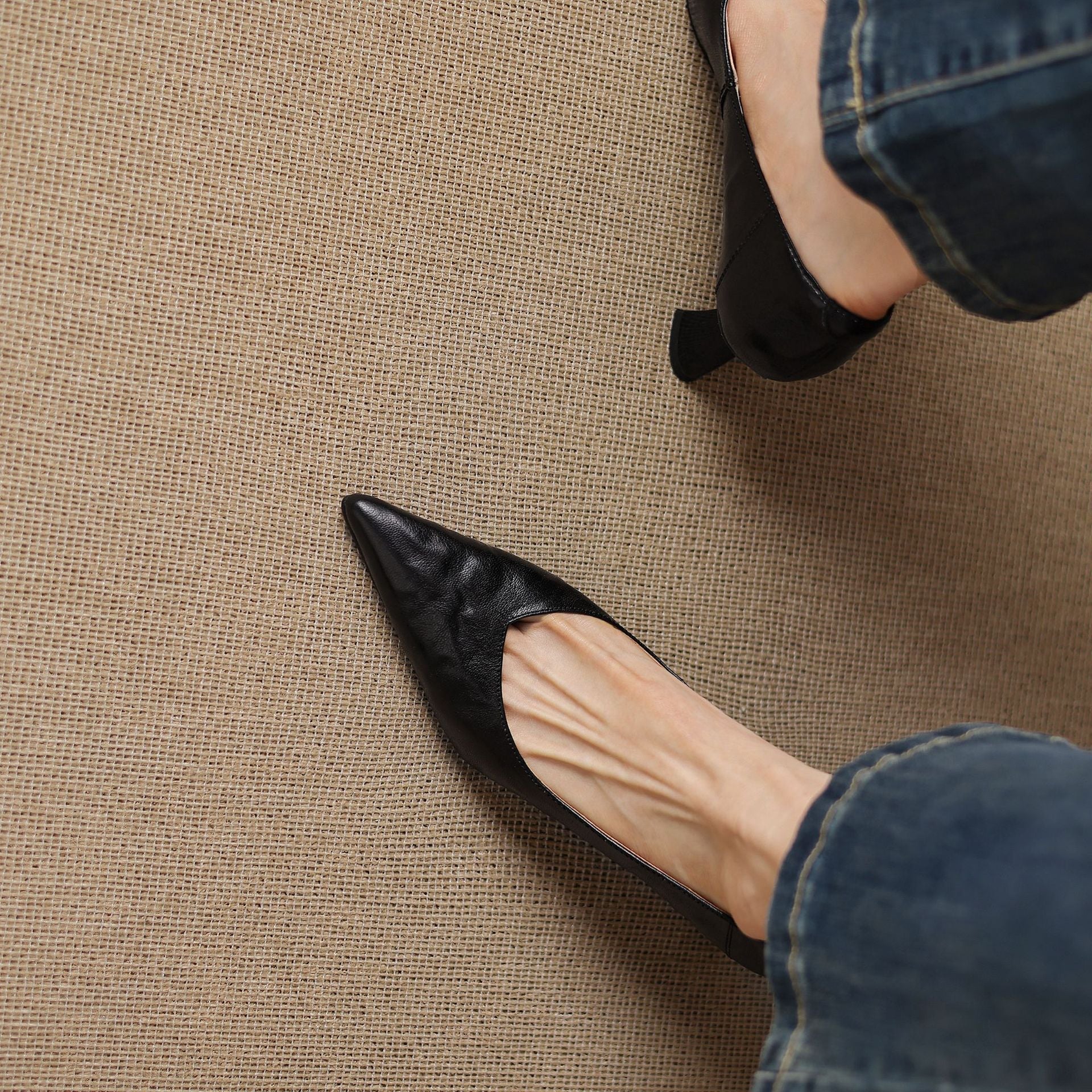 Veler Genuine Leather Heels