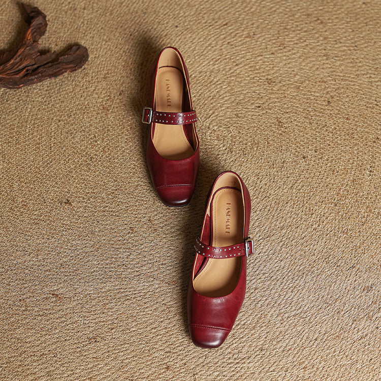 Elry Genuine Leather Shoes