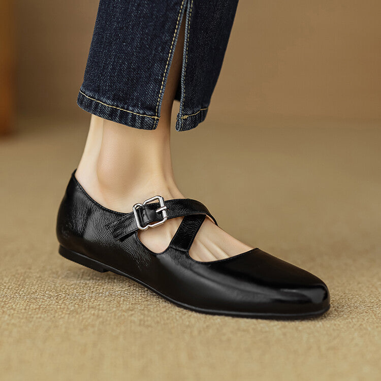 Nyra Genuine Leather Shoes