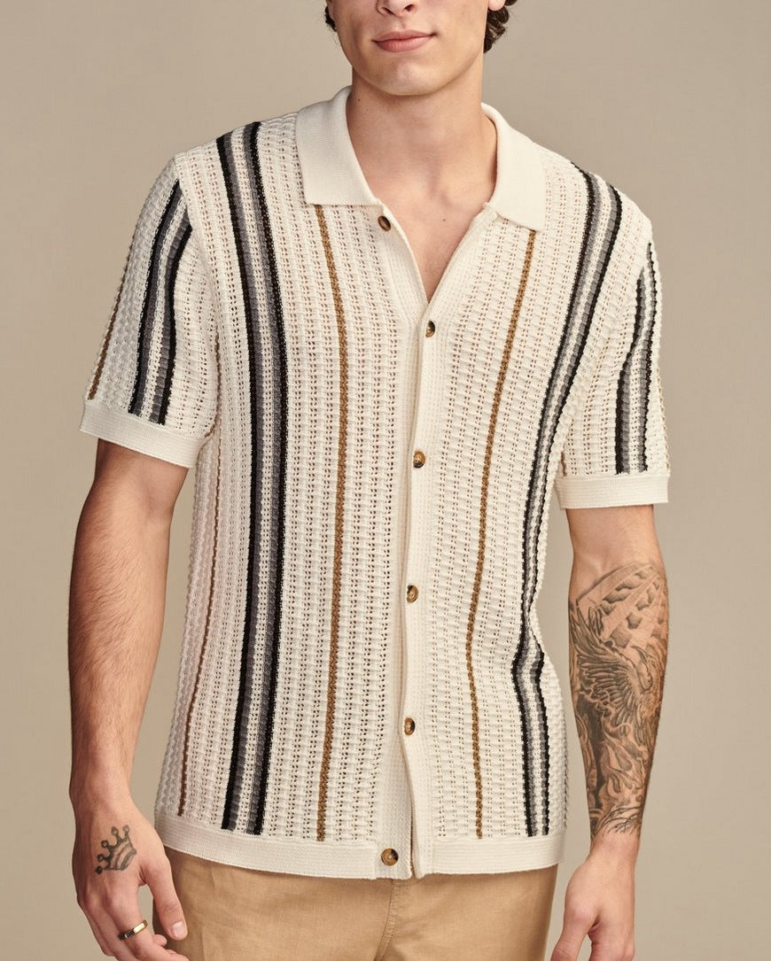 Vesper Hollow Knit Cardigan