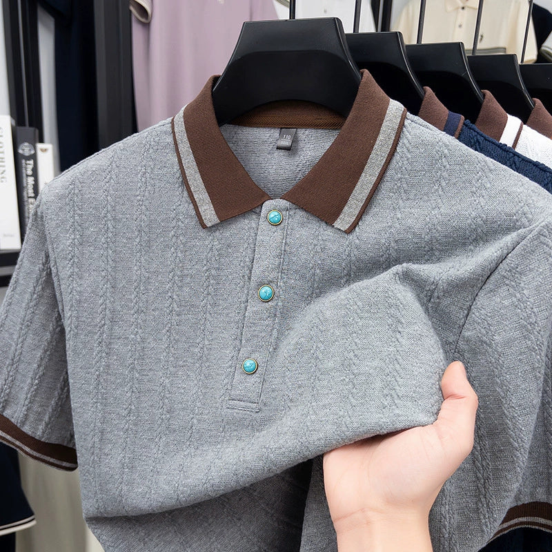 Bastian Knit Button Polo