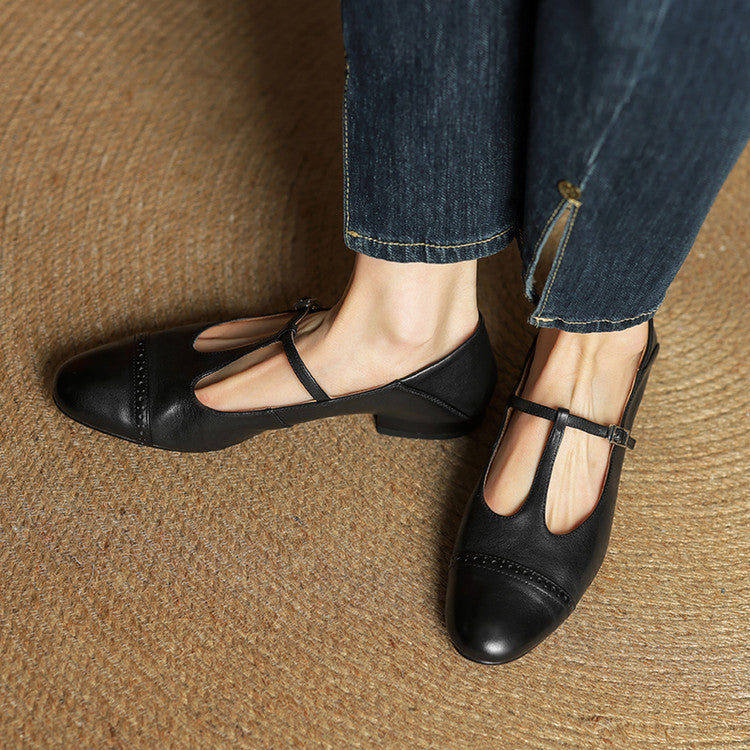 Cordova Genuine Leather Flats