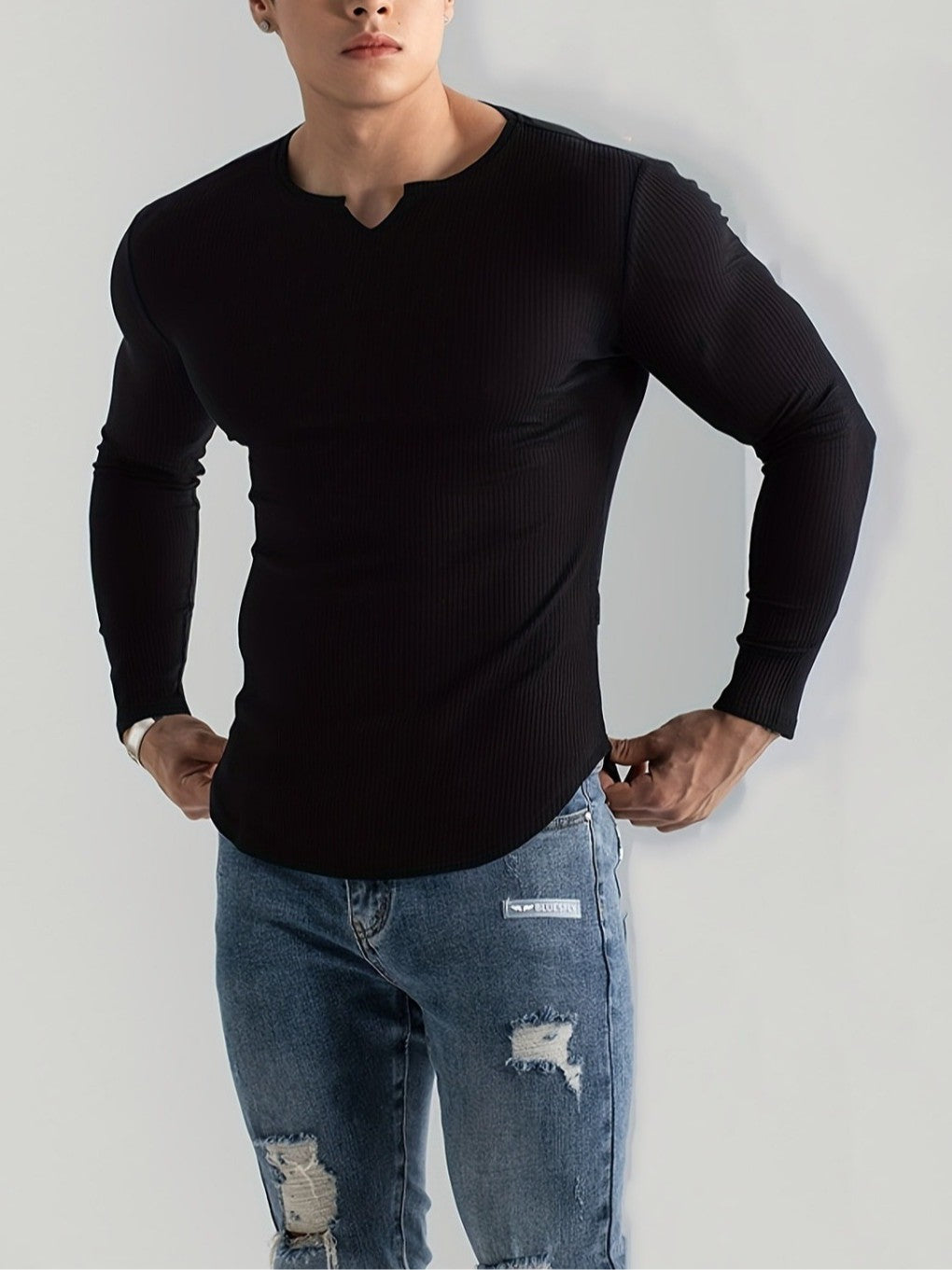 Kalen Rib Pullover